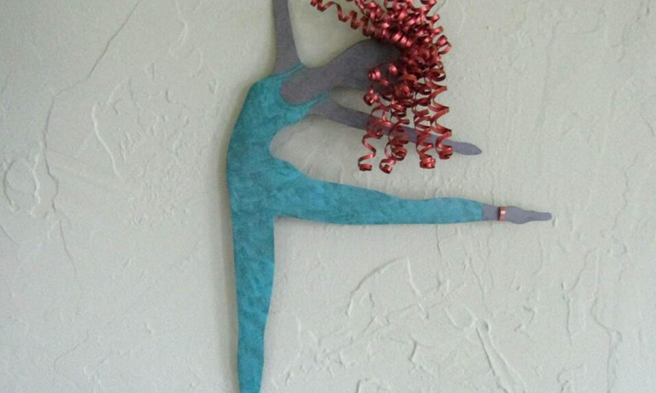 Ballet metal decor